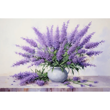 Lavender Bouquet canvas